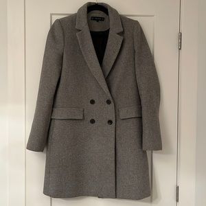 Double breasted coat